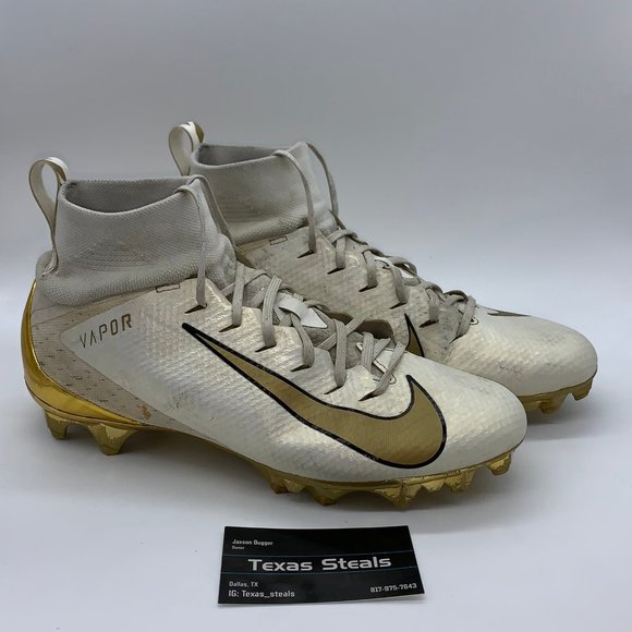 nike vapor untouchable 3 gold and white